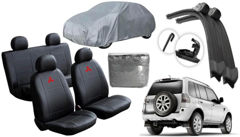 Imagem de Kit Capa Completo Pajero 2007 a 2012 + Capa de Cobertura + Limpador Durável