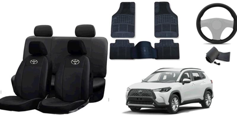 Imagem de Kit Capa Corolla Cross 19-24 com Acessórios para Interior