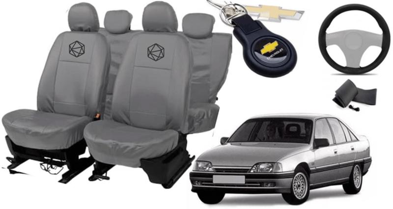 Imagem de Kit Capa Couro Omega 91-98 Proteção com Estilo