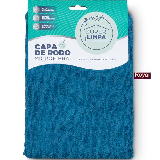 Imagem de Kit Capa de Rodo Microfibra 2 peças 50cm x 35cm