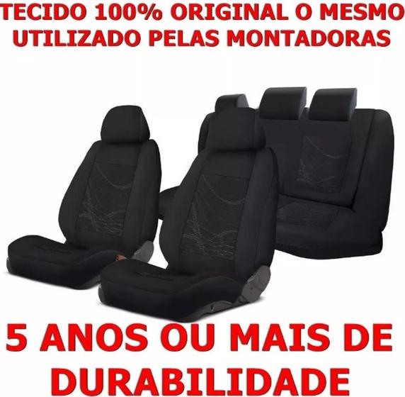 Kit Capa de Tecido Grosso Banco HB20 Creta IX35 2016-2022 Menor preço em Kit Capa de Tecido Grosso Banco HB20 Creta IX35 2016-2022
