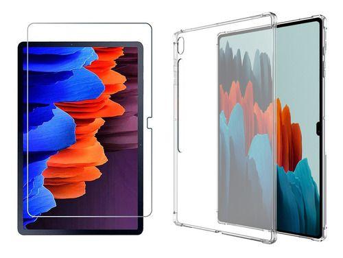 Kit Capa E Película De Vidro 9h Para Galaxy Tab S8 Tela 11 Menor preço em Kit Capa E Película De Vidro 9h Para Galaxy Tab S8 Tela 11
