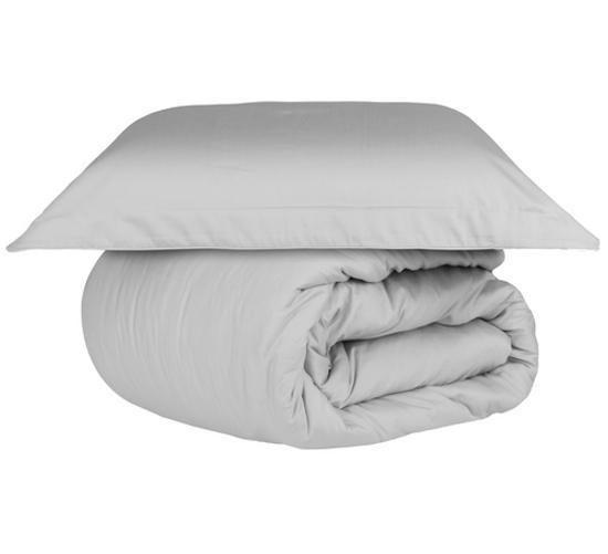 Imagem de Kit Capa Edredom King Duvet Naturalle Cetim 300 Fios Prata