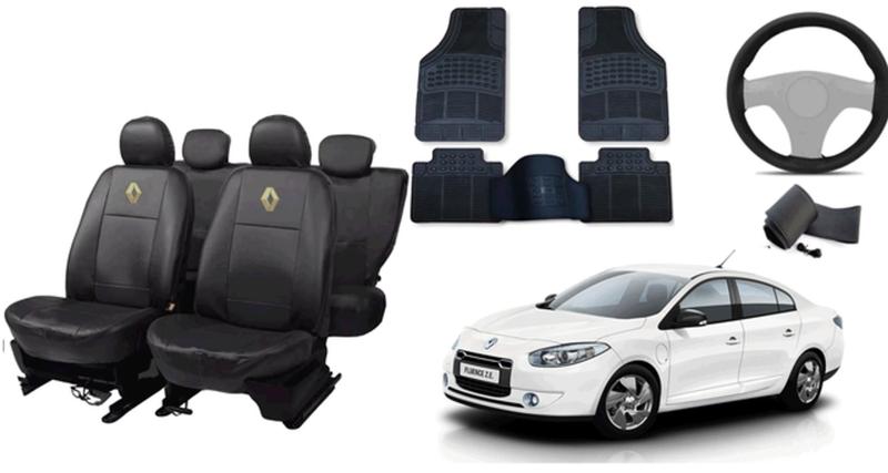 Imagem de Kit Capa Fluence 09-17 com Design Elegante + Tapete de Borracha
