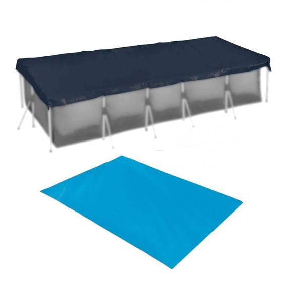 Kit Capa + Forro para Piscina Retangular 10.000 Litros Premium Mor Mor e Lazer Menor preço em Kit Capa + Forro para Piscina Retangular 10.000 Litros Premium Mor Mor e Lazer