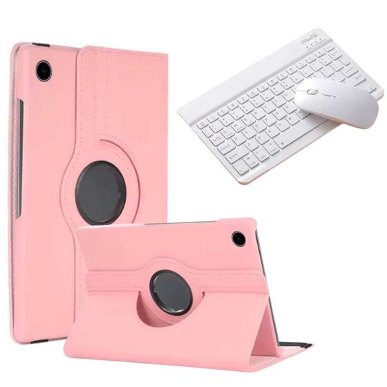 Imagem de kit Capa Giratória Para Tablet Samsung A9 11 + Teclado e Mouse