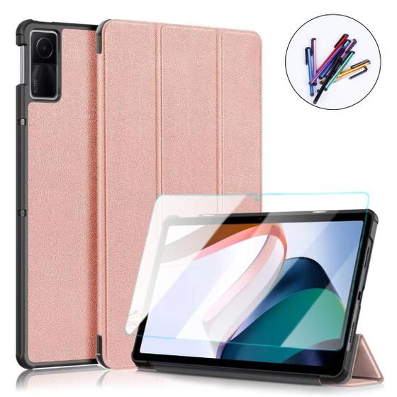 Imagem de Kit Capa Magnética + Caneta Xiaomi Redmi Pad - Rose Gold