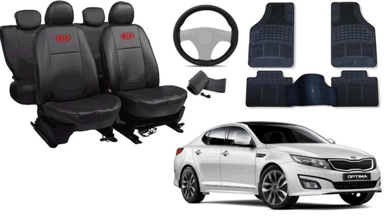 Imagem de Kit Capa Optima 2012 a 2016 + Tapete + Capa de Volante Proteção e Sofisticação