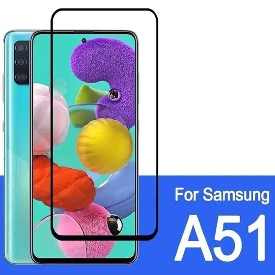 Imagem de Kit Capa Para Samsung Galaxy A51 Anti Impacto Transparente + Película 3D De Vidro Temperado