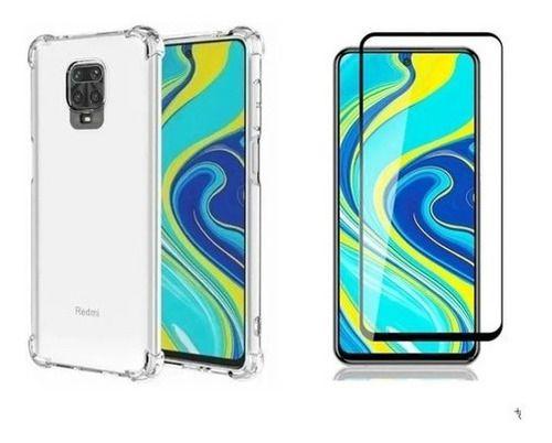 Imagem de Kit Capa, Película De Vidro 3d E Câmera Compatível Redmi Note 9s