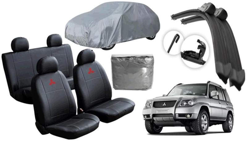 Imagem de Kit Capa Sob Medida Pajero 1999 a 2008 + Capa de Cobertura + Limpador Premium