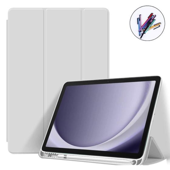 Imagem de Kit Capa Tpu + Caneta Touch Para Tablet Samsung A9 8.7 X115