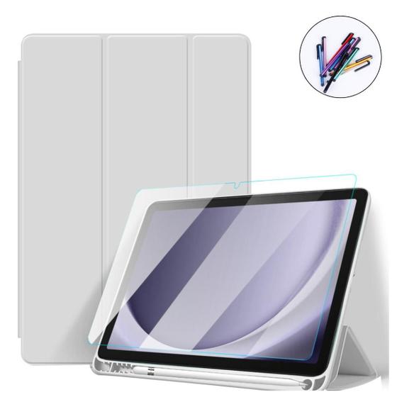 Imagem de Kit Capa Tpu+ Caneta+ Vidro Para Tablet Samsung A9+ 11 X210