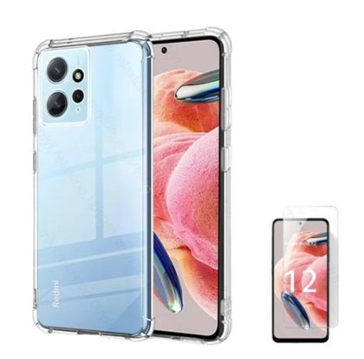 Imagem de Kit Capa Transparente + Película 3D Redmi Note 12 4G