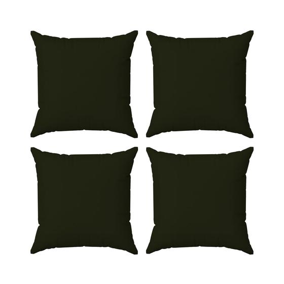 Imagem de Kit Capas Almofadas Decorativas Lisas 45x45 - ID Decor