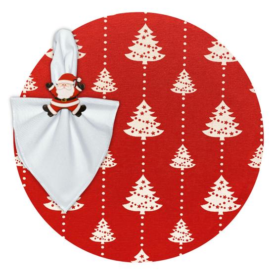 Imagem de Kit Capas de Sousplat com Guardanapos e Pg Natal Tradicional