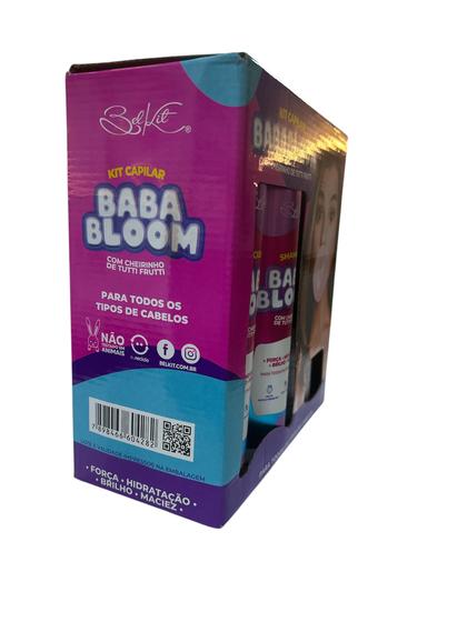 Imagem de Kit Capilar Bababloom (01 sh 350mL+01cond 350mL+01 leave-in 200mL + 01 máscara capilar 300g)