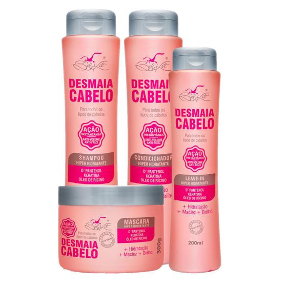 Kit Capilar Desmaia Cabelo Belkit 4 Itens - Bel Kit - Kit de Tratamento ...