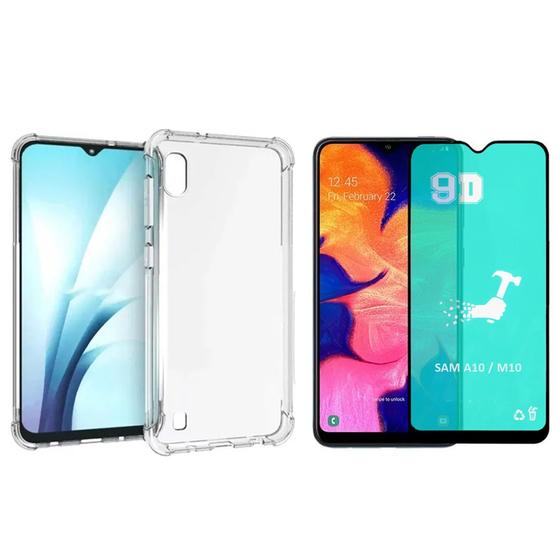 Imagem de Kit Capinha Antichoque + Nanogel 9D Para Samsung A10 / M10