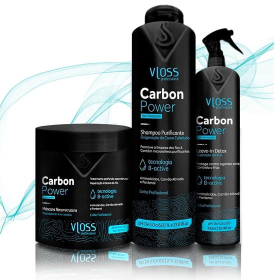 Imagem de Kit Carbon Power, Oxigenação Do Couro Cabeludo