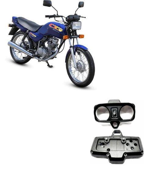 Imagem de Kit Carcaça Painel Superior + Inferior Honda Cg 125 Até 1999