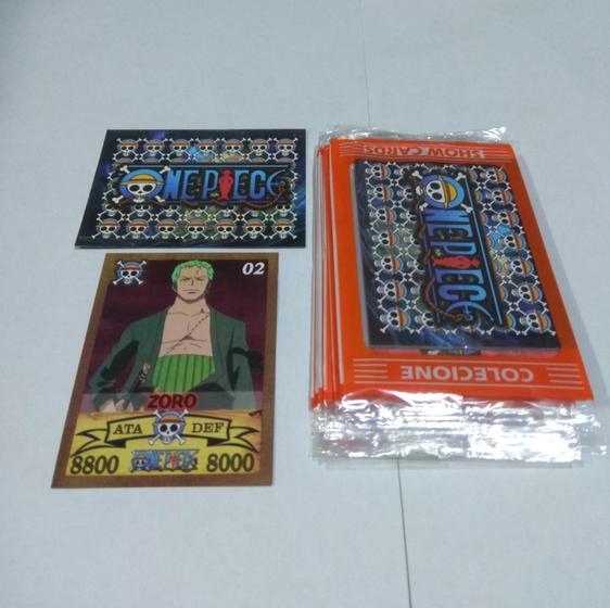 Imagem de Kit Cards One Piece - 10 Pacotes (40 Cards) - Bater Bafo