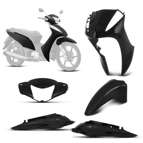 Kit Carenagem Conjunto Plástico Pro Tork Moto Honda Biz 125 2011 2012 2013 Menor preço em Kit Carenagem Conjunto Plástico Pro Tork Moto Honda Biz 125 2011 2012 2013