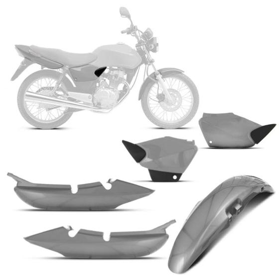 Imagem de Kit Carenagem Pro Tork 3 Peças Titan 125 2000 - 2004