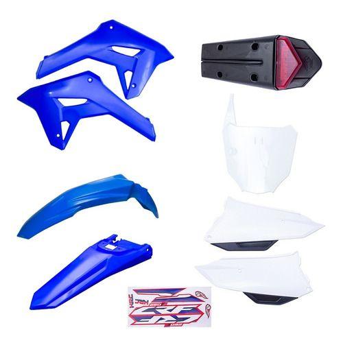 Imagem de Kit Carenagem Roupa Crf 250f Com Led, Number F21 E Adesivo