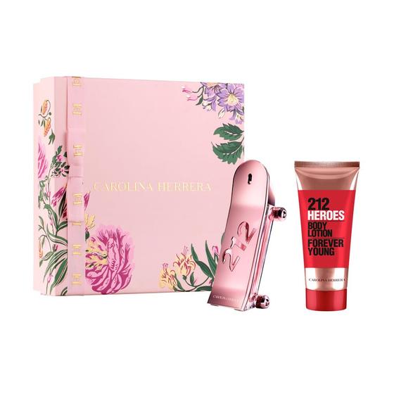 Imagem de Kit Carolina Herrera 212 Heroes For Her - Eau De Parfum 80ml + Body Lotion 100ml