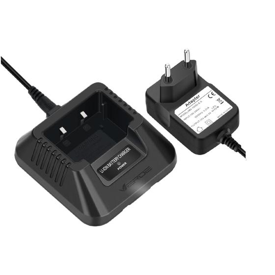 Imagem de Kit Carregador 10v Com Base Para Rádio Baofeng Uv-5r