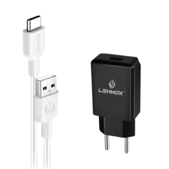 Imagem de Kit Carregador 2 Metros compatível com Infinix 40i - Cabo USB C e Fonte