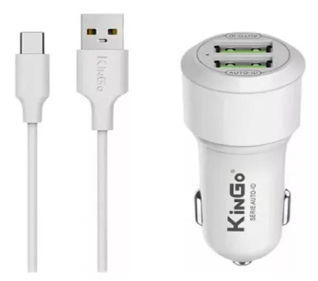 Imagem de Kit Carregador 2,4a Com Cabo Type C C204