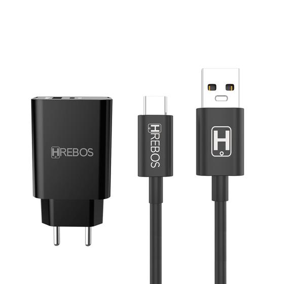 Kit Carregador Power Turbo USB + USB-C PD 20W com Cabo Tipo C Menor preço em Kit Carregador Power Turbo USB + USB-C PD 20W com Cabo Tipo C