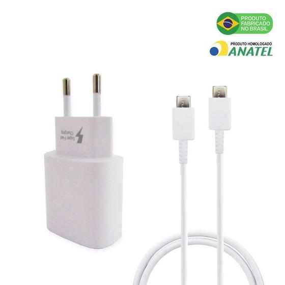 Imagem de Kit Carregador Salcomp Ultra Rapido 25W Usb-C X Usb-C