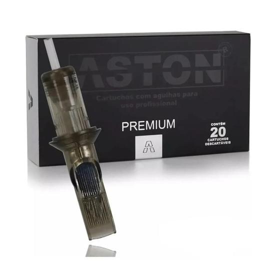 Imagem de Kit Cartucho Aston Premium Magnum Para Tatuagem Tattoo