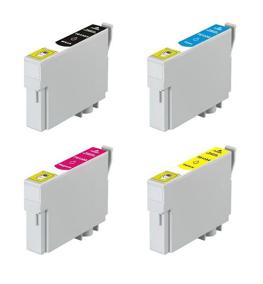 Imagem de Kit Cartucho Compatível Epson XP214 T197120 e CMYK