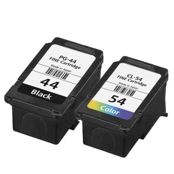 Kit Cartuchos Canon Pg-44 + Cl-54 Pixma E401 E461 E481 Menor preço em Kit Cartuchos Canon Pg-44 + Cl-54 Pixma E401 E461 E481