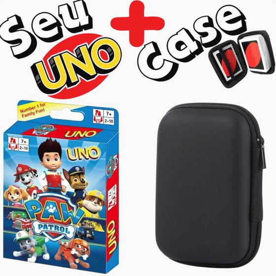 Imagem de Kit Case + Jogo de Cartas UNO - Patrulha Canina (Paw Potrol)