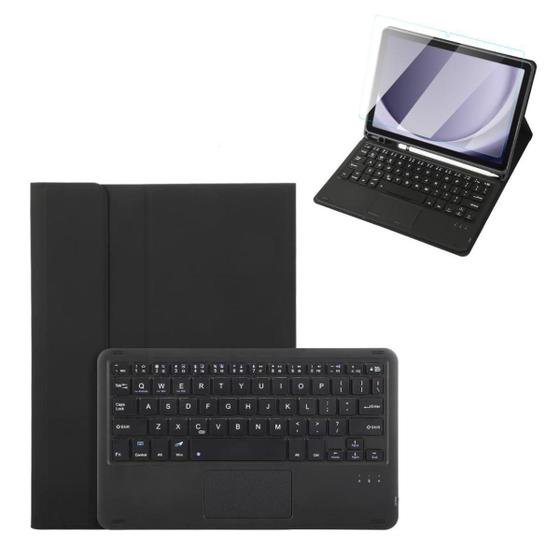 Kit Case Teclado + Película Para Tablet Samsung A9 8.7 X110 Menor preço em Kit Case Teclado + Película Para Tablet Samsung A9 8.7 X110