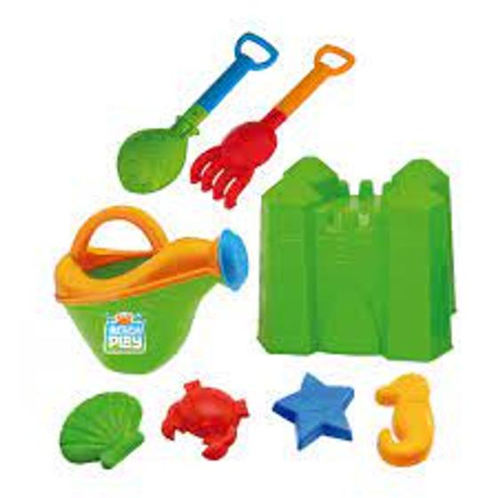 Imagem de Kit Castelo Com Regador Beach Play - USUAL BRINQUEDOS (15636)