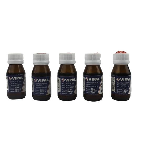 Imagem de Kit Catalisador Vipafix 25ml Para Cimento 60min 05 un