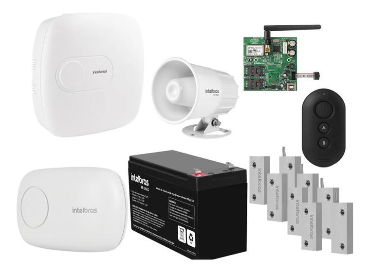 Kit Central De Alarme Monitorada Amt 4010 Smart + XEG 4000 INTELBRAS