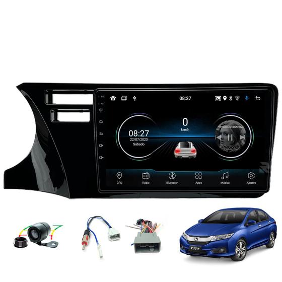 Kit Central Multimidia 9 Polegadas Android Honda City 2015 a 2021 Menor preço em Kit Central Multimidia 9 Polegadas Android Honda City 2015 a 2021