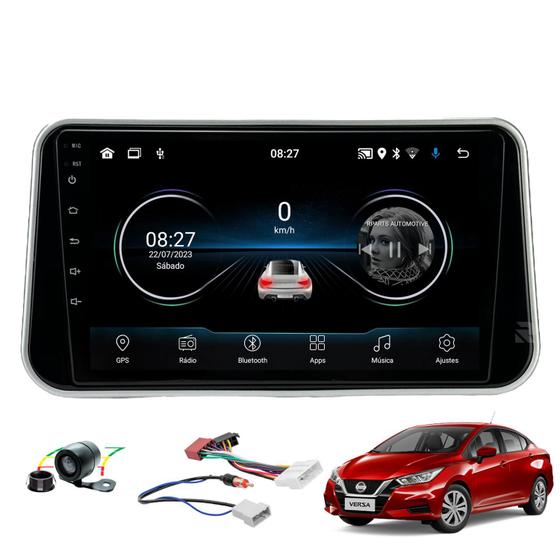 Kit Central Multimidia 9 Polegadas Android Nissan Versa 2021 a 2023 Menor preço em Kit Central Multimidia 9 Polegadas Android Nissan Versa 2021 a 2023