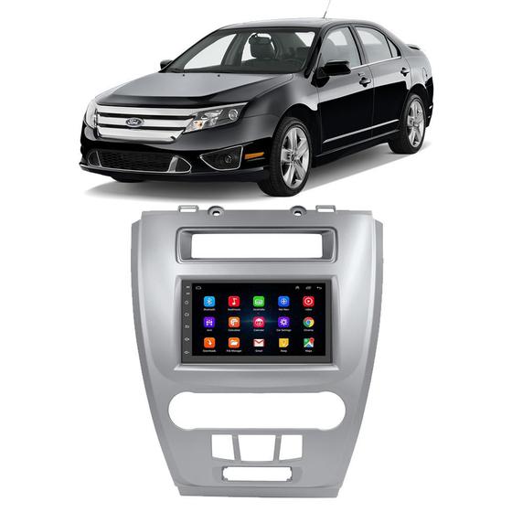 Imagem de Kit Central Multimídia Android Ford Fusion 2009 2010 2011 2012 7 Polegadas GPS Tv Online Bluetooth