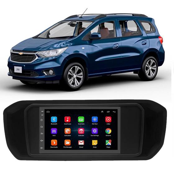 Imagem de Kit Central Multimidia Android Spin 2019 2020 2021 2022 2023 2014 Gps Tv Online Bluetooth Wi-fi