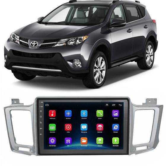 Kit Central Multimídia Android Toyota Rav 2013 2014 2015 2016 2017 2018 9 Polegadas Tv Online GPS Bt Menor preço em Kit Central Multimídia Android Toyota Rav 2013 2014 2015 2016 2017 2018 9 Polegadas Tv Online GPS Bt