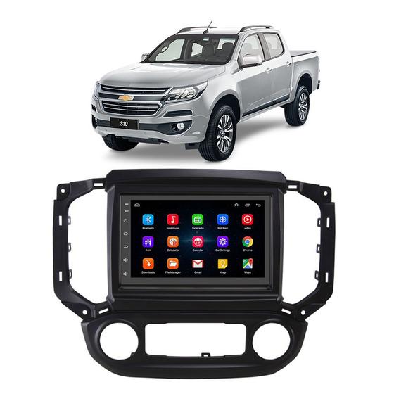 Kit Central Multimídia Android Trailblazer S10 2017 2018 2019 2020 2021 2022 7 Polegadas Tv Online Menor preço em Kit Central Multimídia Android Trailblazer S10 2017 2018 2019 2020 2021 2022 7 Polegadas Tv Online