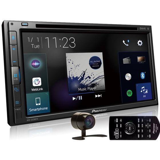 Imagem de Kit Central Multimídia AVH-Z5280TV Pioneer 6,8 Pol BT DVD Touch Android + Câmera de ré